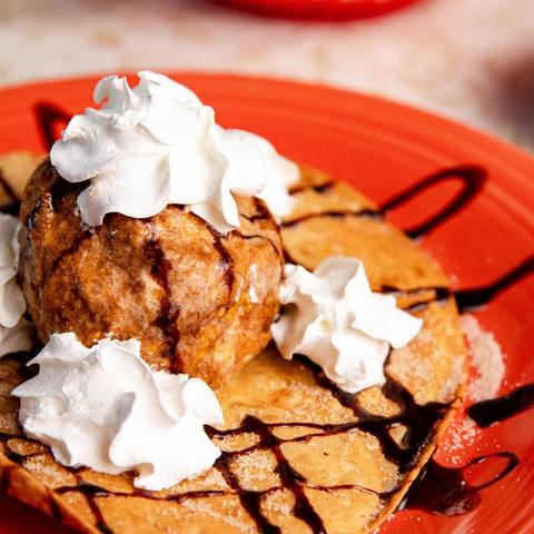Fried ice cream